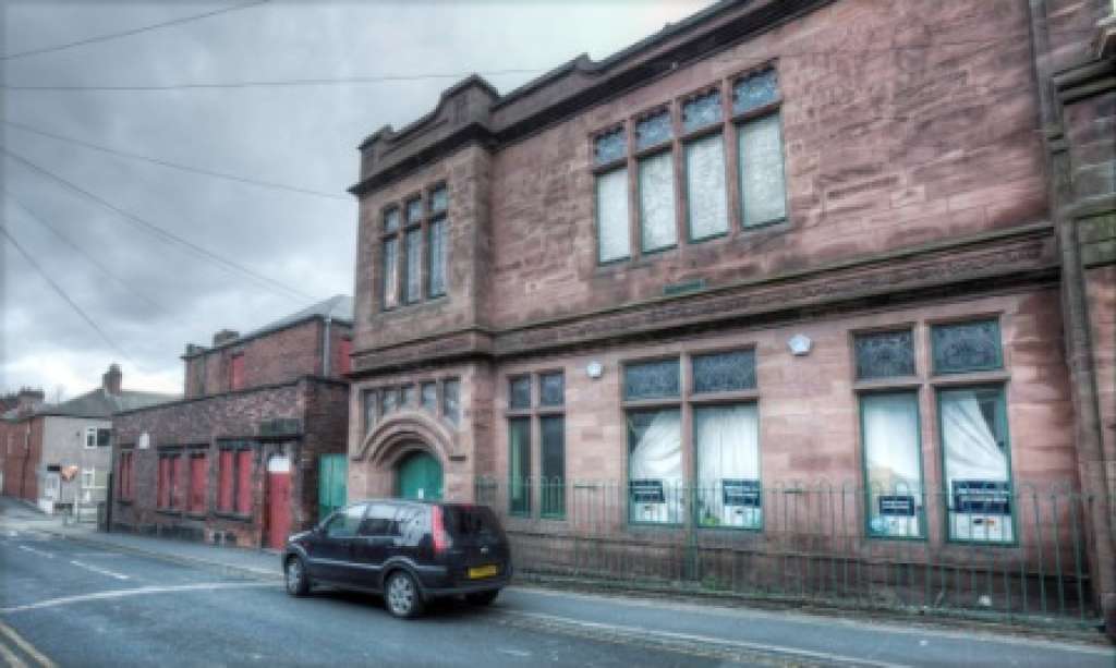 Carnegie Library with Waterloo House to the left -Eveleigh Photography