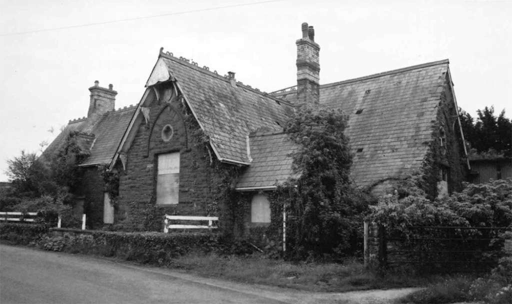 The 1877 school is designed in a gothic style and retains a number of original architectural details