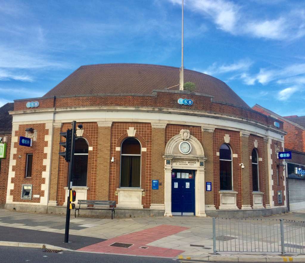 TSB Penny Lane Branch, featured in the hit song but now awaiting closure (Credit: Jonathan Brown)