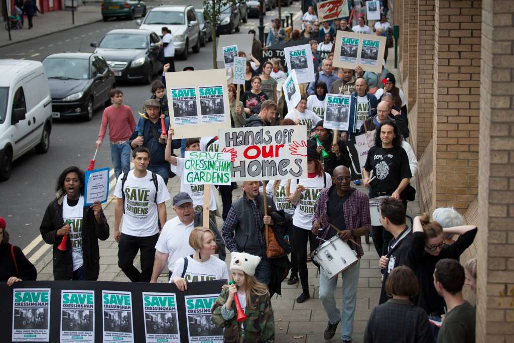 Local residents are calling on Lambeth Council to restore, not demolish the historic estate