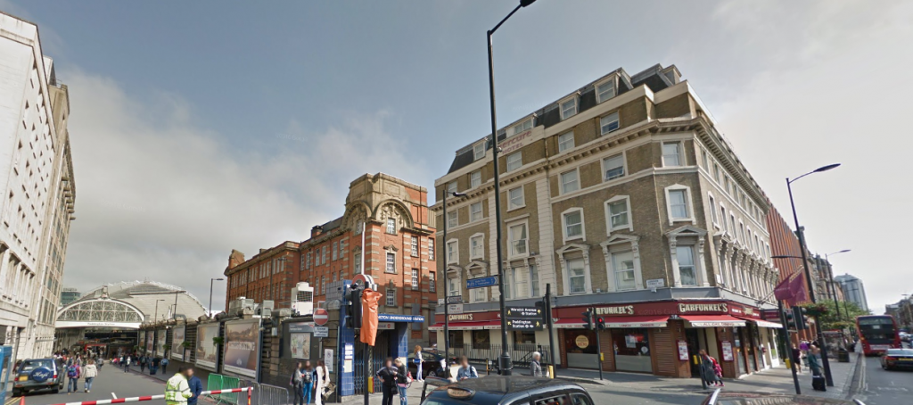 Paddington Sorting Office. Google Maps